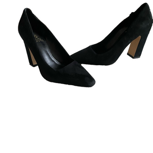 Vince Camuto Sibrina Suede Block Heels – Sz 6